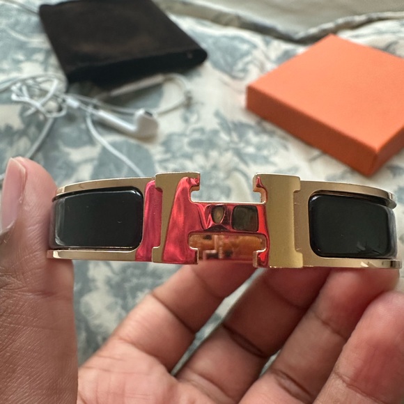 Hermes clic h bracelet size pm - Picture 9 of 11
